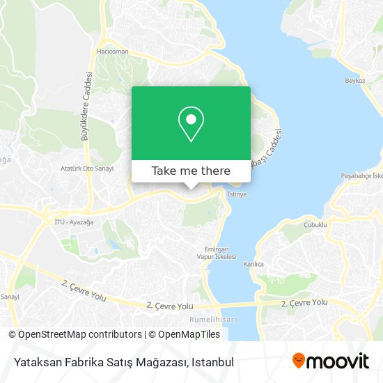 Yataksan Fabrika Satış Mağazası map