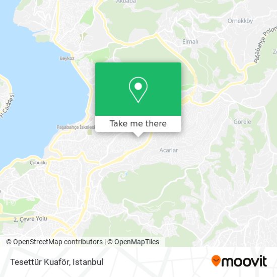 Tesettür Kuaför map
