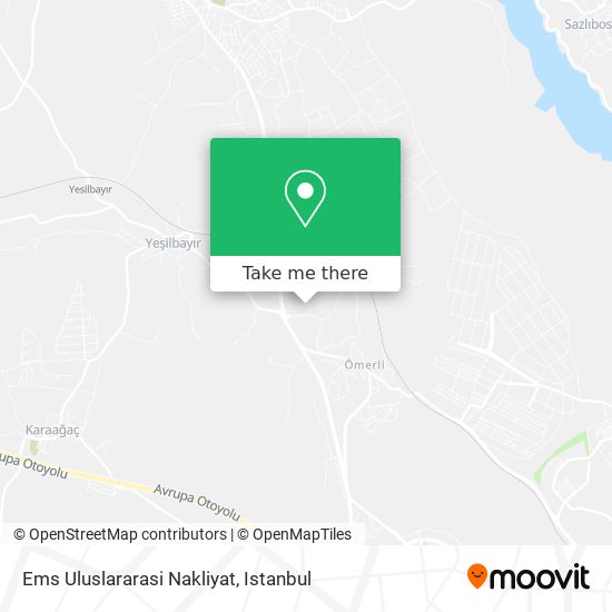 Ems Uluslararasi Nakliyat map