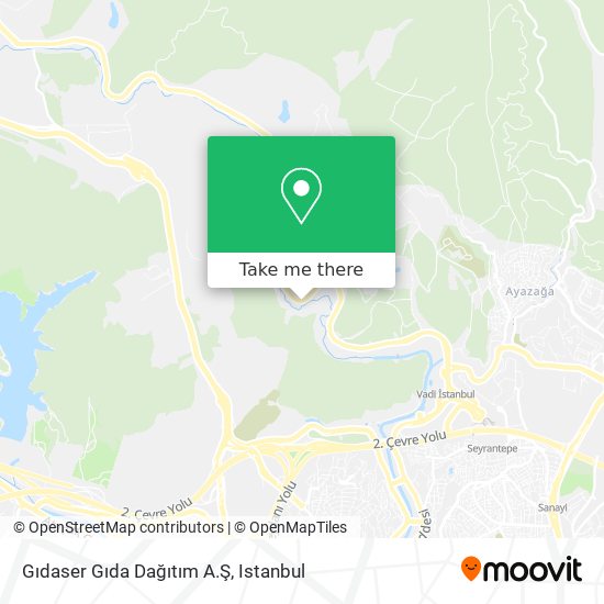 Gıdaser Gıda Dağıtım A.Ş map