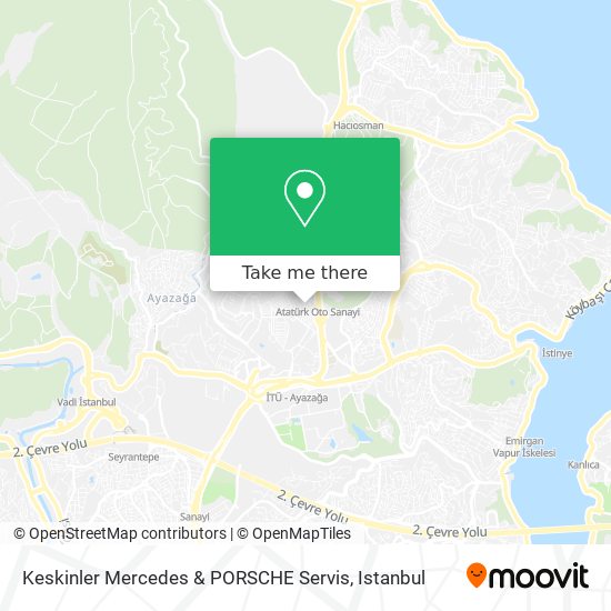 Keskinler Mercedes & PORSCHE Servis map