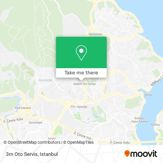 3m Oto Servis map