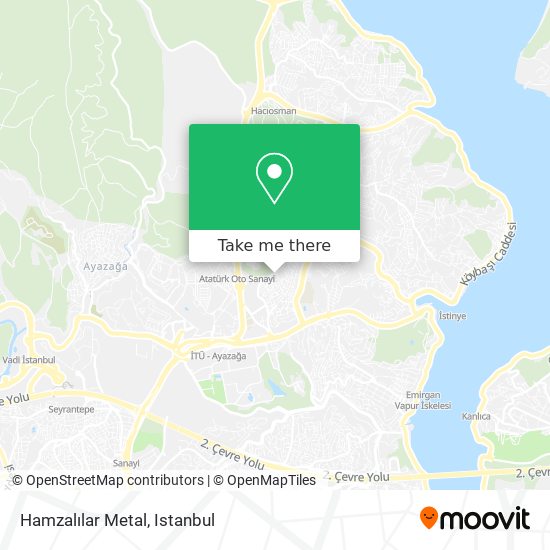 Hamzalılar Metal map