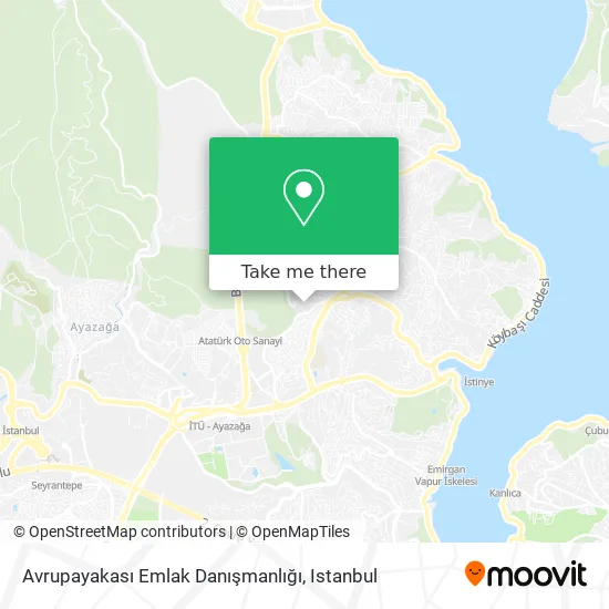 Avrupayakası Emlak Danışmanlığı map