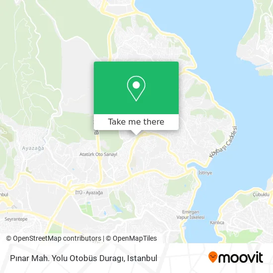 Pınar Mah. Yolu Otobüs Duragı map