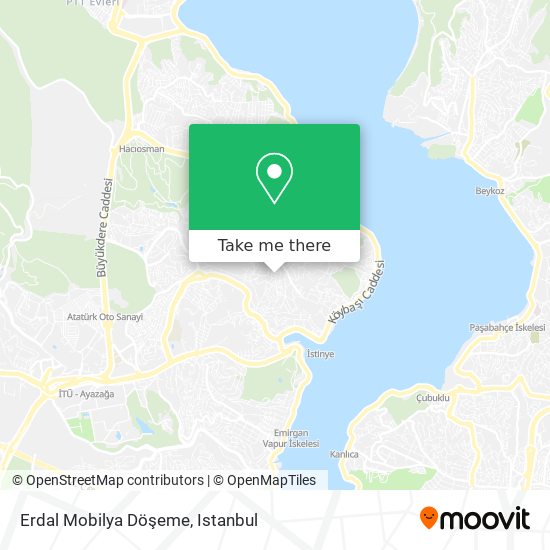 Erdal Mobilya Döşeme map