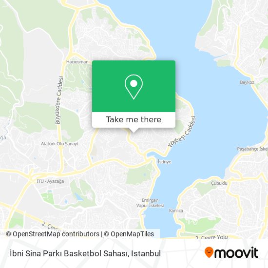 İbni Sina Parkı Basketbol Sahası map