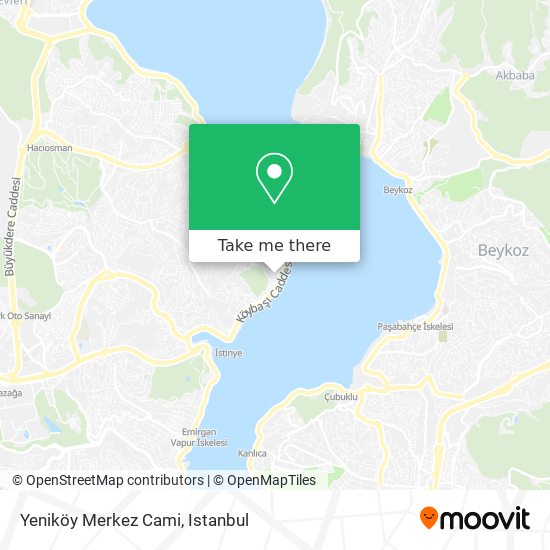 Yeniköy Merkez Cami map
