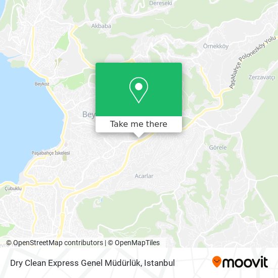 Dry Clean Express Genel Müdürlük map