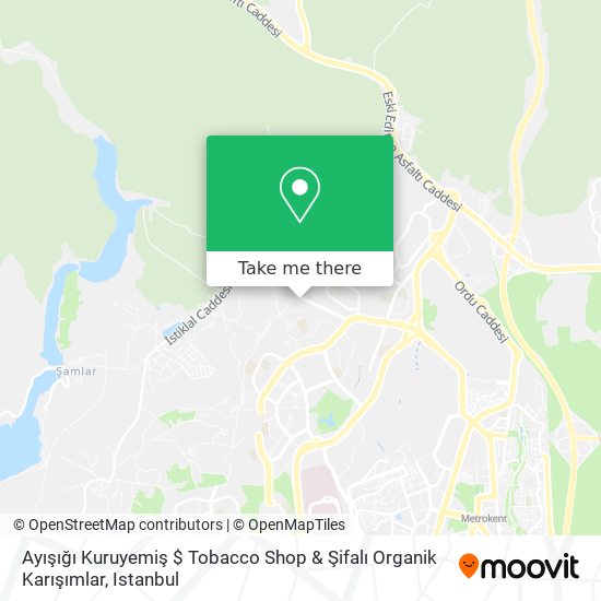 Ayışığı Kuruyemiş $ Tobacco Shop & Şifalı Organik Karışımlar map