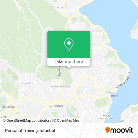 Personal Training map