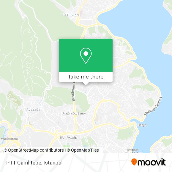 PTT Çamlıtepe map