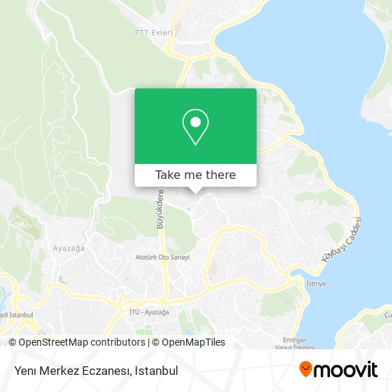 Yenı Merkez Eczanesı map