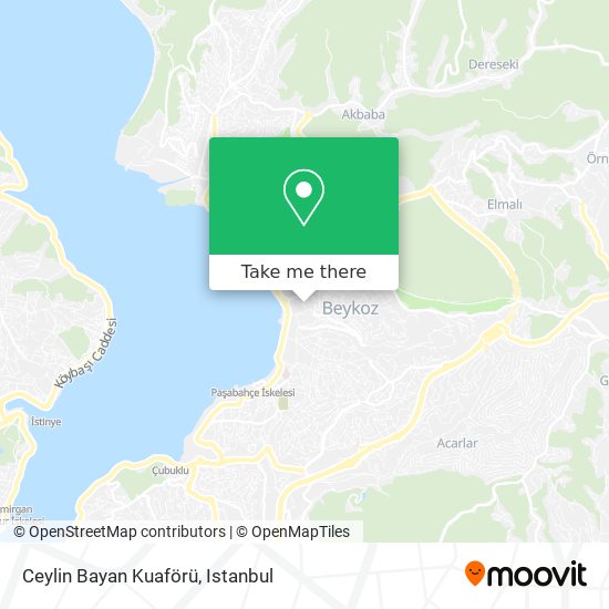 Ceylin Bayan Kuaförü map
