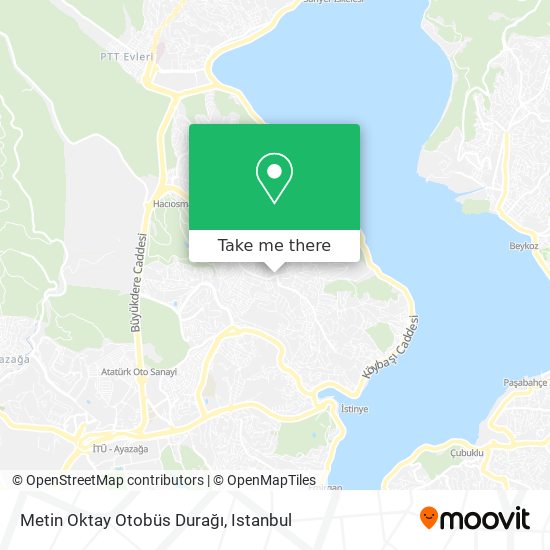 Metin Oktay Otobüs Durağı map