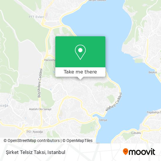 Şirket Telsiz Taksi map