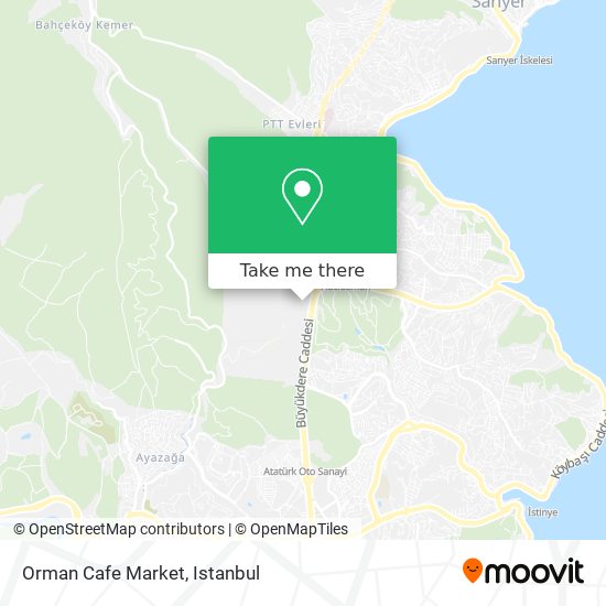 Orman Cafe Market map