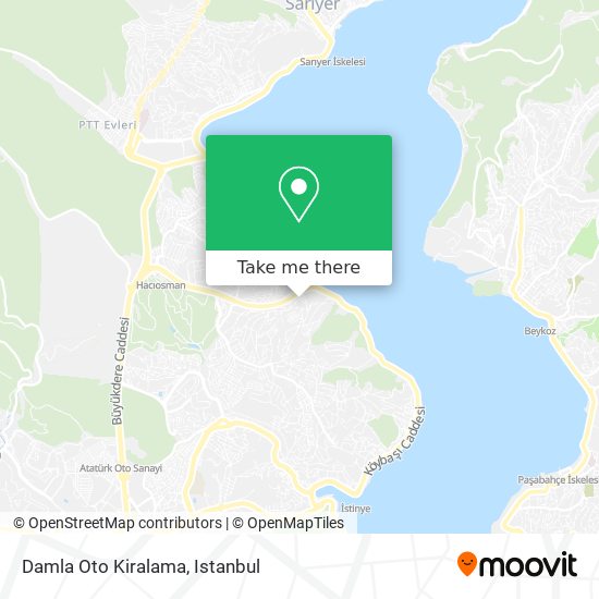 Damla Oto Kiralama map