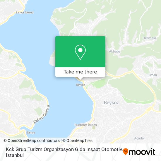 Kck Grup Turizm Organizasyon Gıda İnşaat Otomotiv map