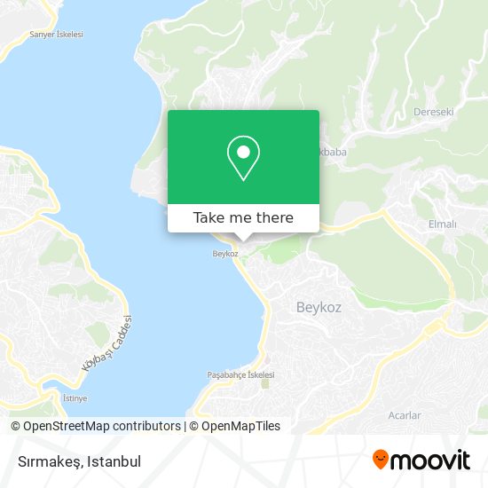 Sırmakeş map