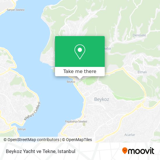 Beykoz Yacht ve Tekne map
