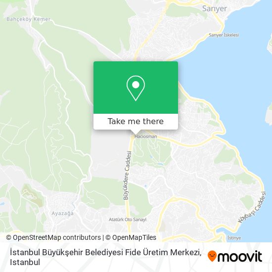 İstanbul Büyükşehir Belediyesi Fide Üretim Merkezi map