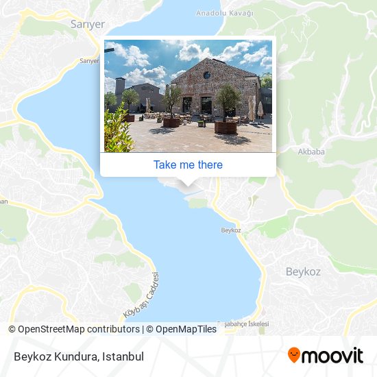 Beykoz Kundura map