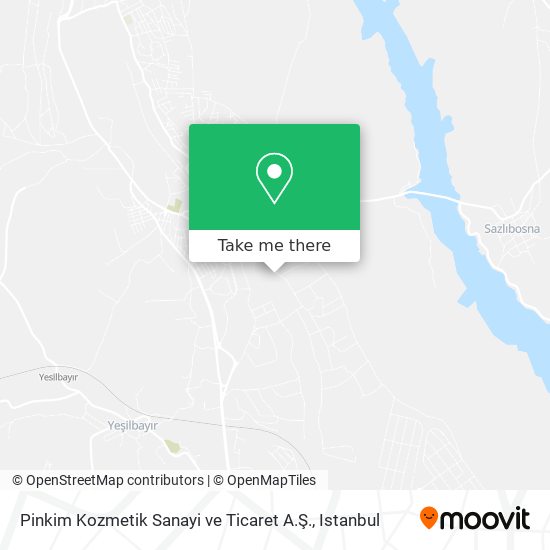 Pinkim Kozmetik Sanayi ve Ticaret A.Ş. map