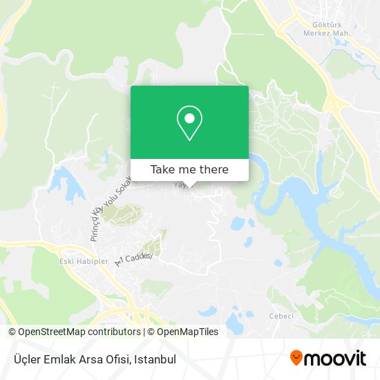 Üçler Emlak Arsa Ofisi map