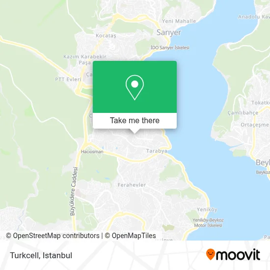 Turkcell map