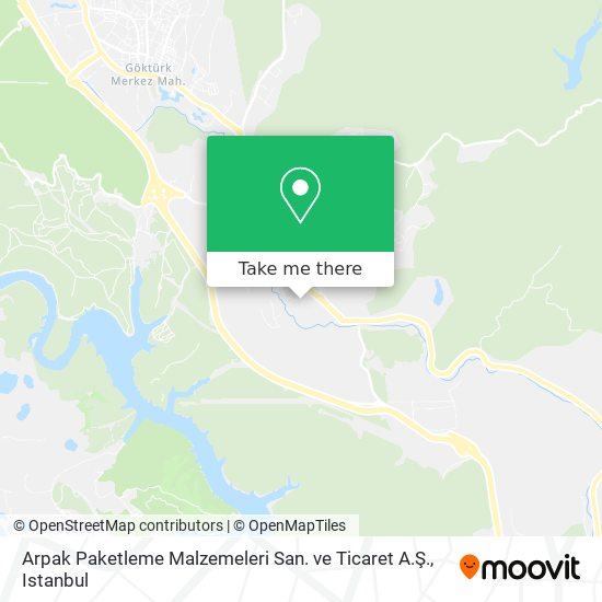Arpak Paketleme Malzemeleri San. ve Ticaret A.Ş. map
