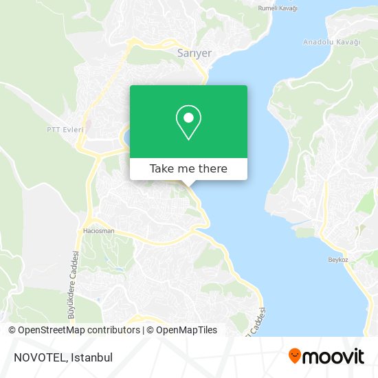 NOVOTEL map