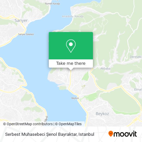 Serbest Muhasebeci Şenol Bayraktar map