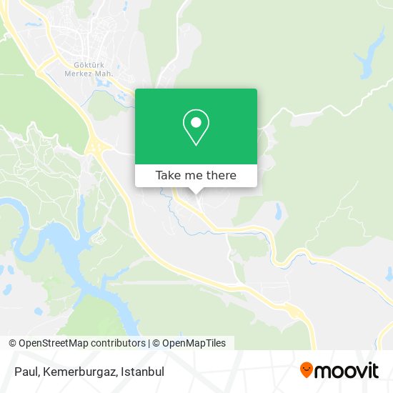 Paul, Kemerburgaz map