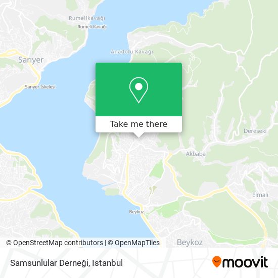 Samsunlular Derneği map