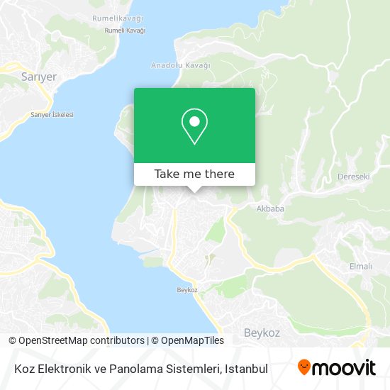 Koz Elektronik ve Panolama Sistemleri map