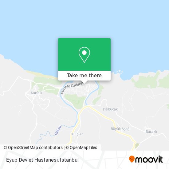 Eyup Devlet Hastanesi map