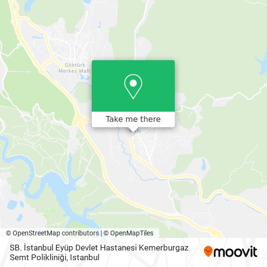 SB. İstanbul Eyüp Devlet Hastanesi Kemerburgaz Semt Polikliniği map