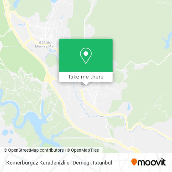 Kemerburgaz Karadenizliler Derneği map