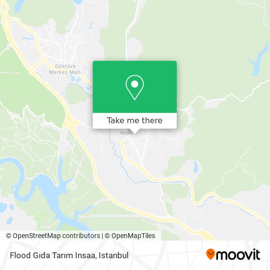 Flood Gıda Tarım Insaa map