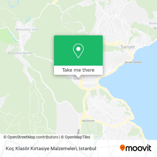 Koç Klasör Kırtasiye Malzemeleri map