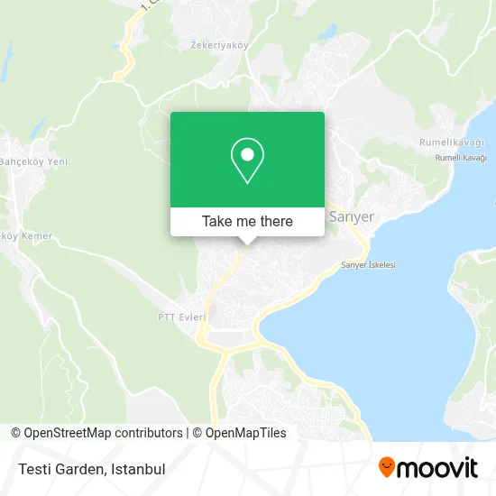 Testi Garden map