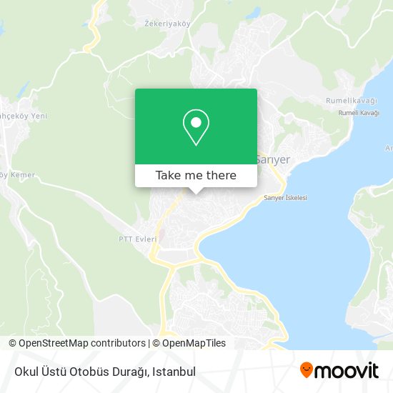 Okul Üstü Otobüs Durağı map