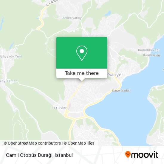 Camii Otobüs Durağı map