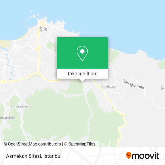 Asmekan Sitesi map