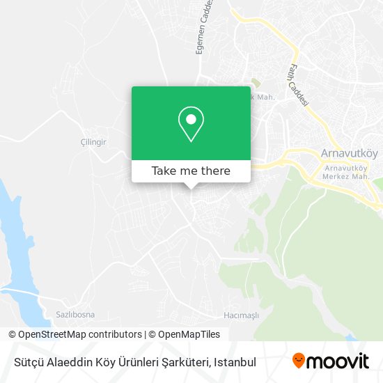 Sütçü Alaeddin Köy Ürünleri Şarküteri map