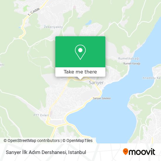 Sarıyer İlk Adım Dershanesi map