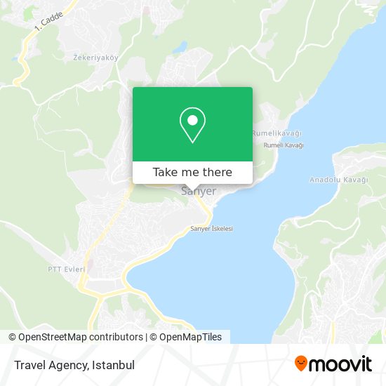 Travel Agency map