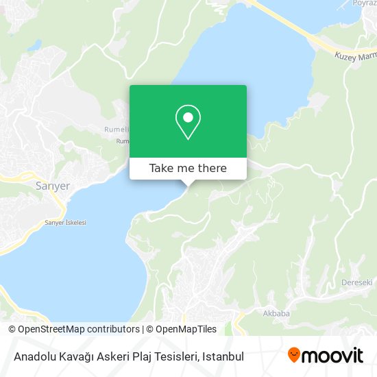 Anadolu Kavağı Askeri Plaj Tesisleri map