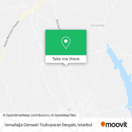 Ismailağa Cemaati Tozkoparan Dergahı map